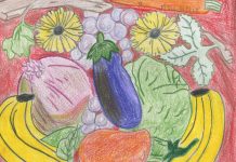 Vegetable Face by Abigail Aronson