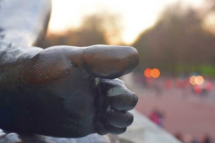Putting My Foot Down by Elena Eisenstadt