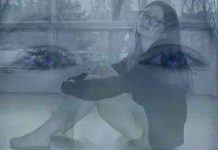 Double Exposure by Hannah Rubenstein for The Monster In My Head by Ayelet Cooperberg
