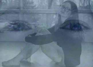 Double Exposure by Hannah Rubenstein for The Monster In My Head by Ayelet Cooperberg